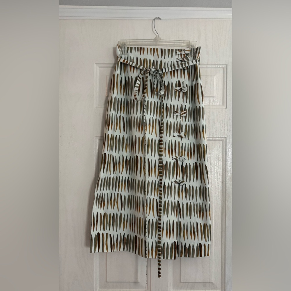 Altuzarra hiroki skirt in the murmur brushed leaves print - Picture 3 of 16